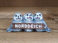 Magnet 3 Seehunde Norddeich