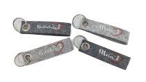 Schlüsselband Filz 2s. Moin/Küstenliebe