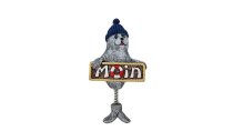 Seehund Magnet Federbein 6x11,5 cm +