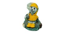 Regenmantelseehund auf Stein Moin