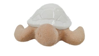 Sandoptik Schildkröte Keramik  ca.17x17x6cm