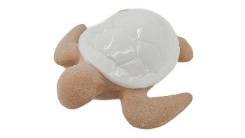 Sandoptik Schildkröte Keramik ca.17x17x6cm