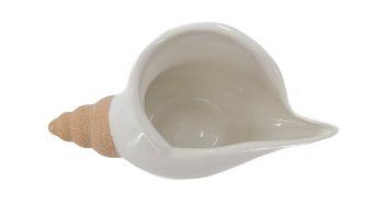Sandoptik Muschel Keramik  ca.18x7x10cm