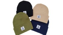 Strickmütze Ankerlabel