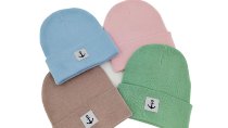 Strickmütze Ankerlabel
