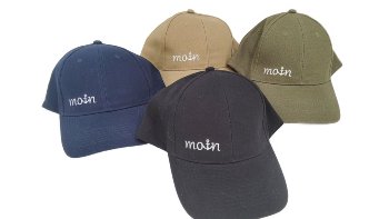 Cap mit gesticktem Moin /Anker
