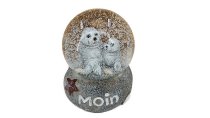 Schneekugel 2 Seehunde Moin 45mm