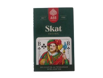 Skatspiel französisches Bild, in Faltschachtel