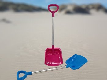 Sandschaufel mit Alustiel ca.65x18cm