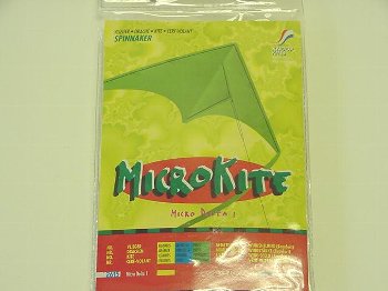 Micro Kite Delta 1, inkl. Schnur, 46x19 cm