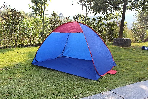 Strandmuschel Popup Zelt 150x100x90cm